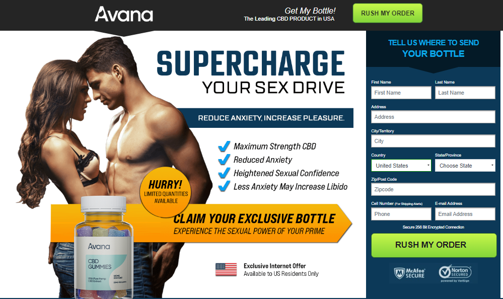 Avana Male Enhancement CBD Gummies Reviews- Cost & Buy!