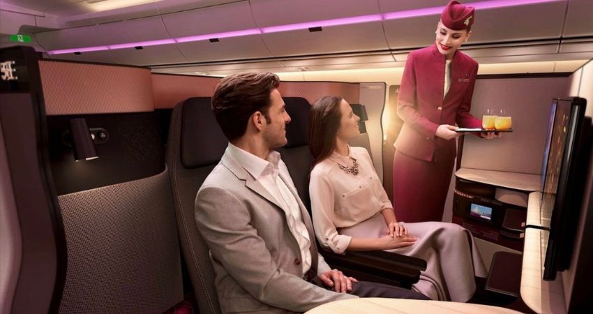 Qatar Airways Upgrade to Business Class