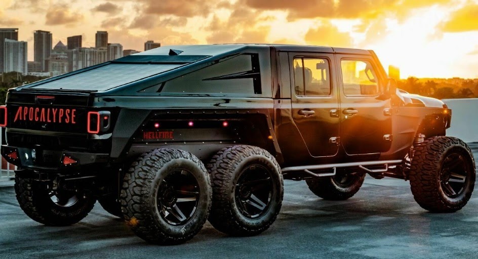 Jeep and Cybertruck in one vehicle - 6x6 Vehicles Revolution: Unveiling the Ultimate Off-Road Experience