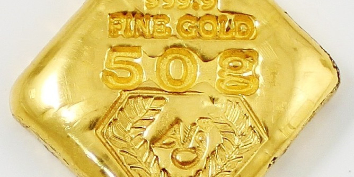 "Striking the Golden Balance: The Appeal of the 50g Gold Bar in Precious Metal Investments"