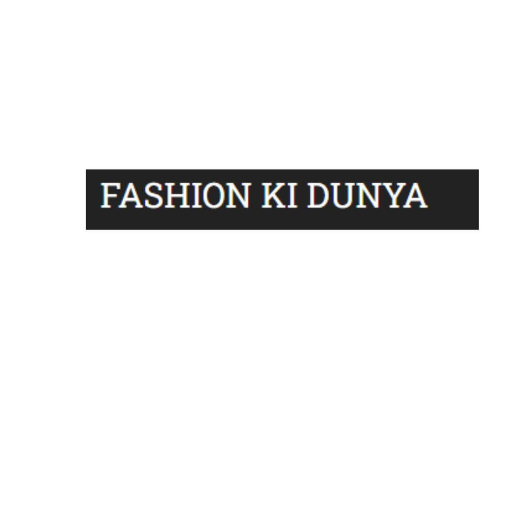 Fashionki dunyaa Profile Picture