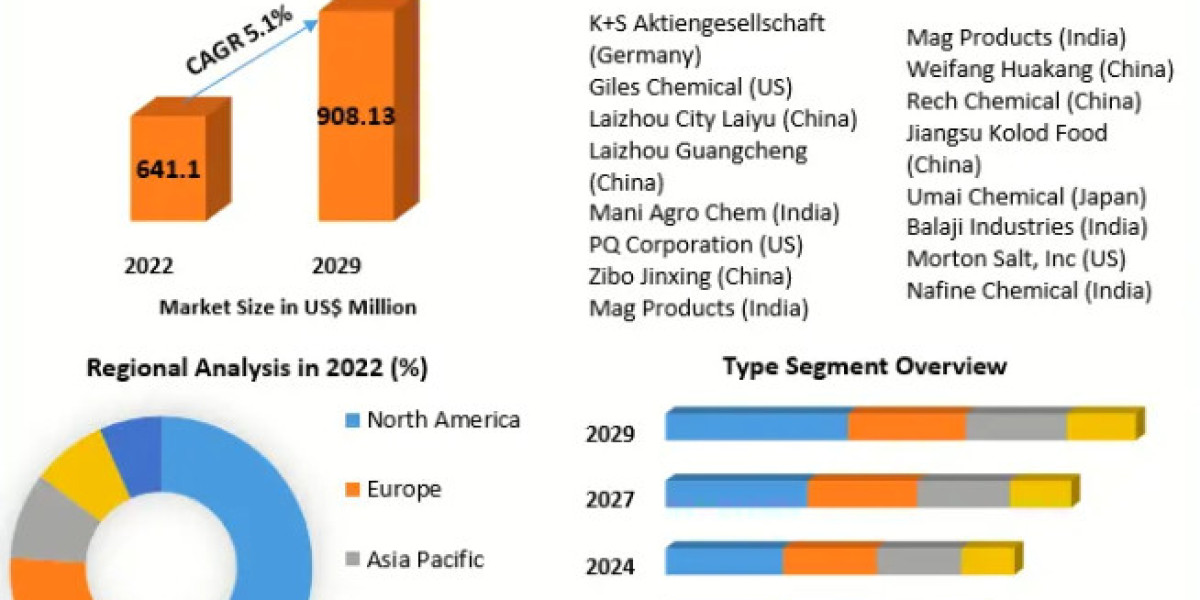 Magnesium Sulphate Market: Size, Scope, Growth Analysis, and Forecast for the Period 2023-2029