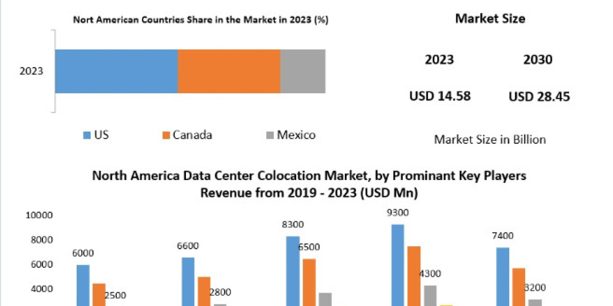 North America Data Center Colocation Market Driven by Favorable Properties: Forecast Period 2024-2030