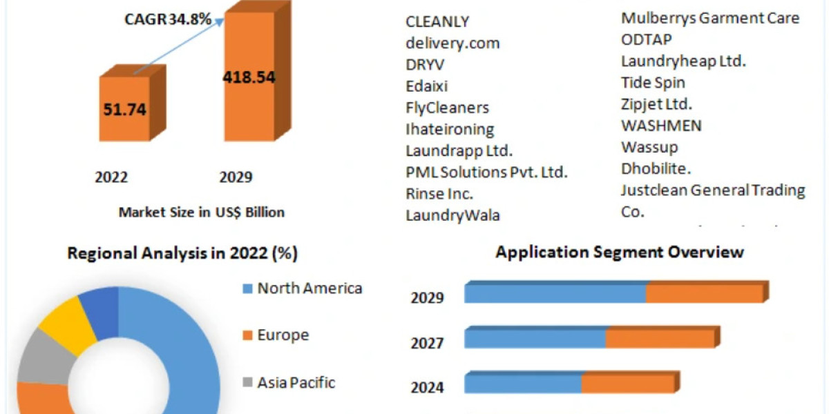 Online On-Demand Laundry Service Market: Projected Reaching US$ 418.54 Bn by 2029