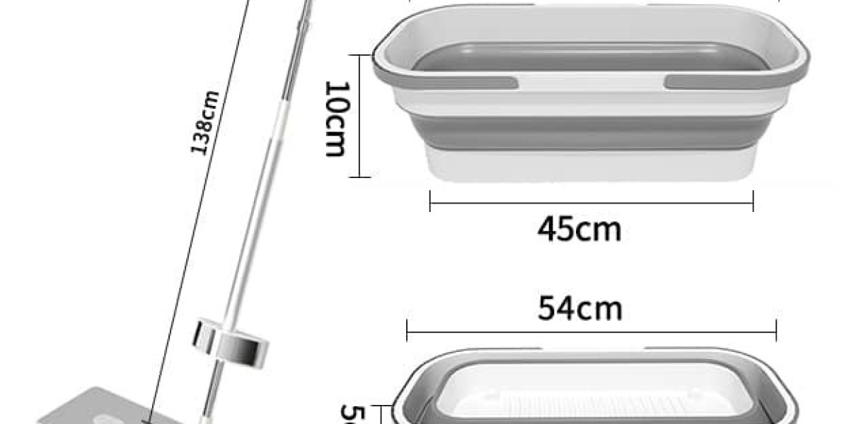 The Essence of Simplicity: Exploring the Stainless Steel Flat Mop Bucket Set