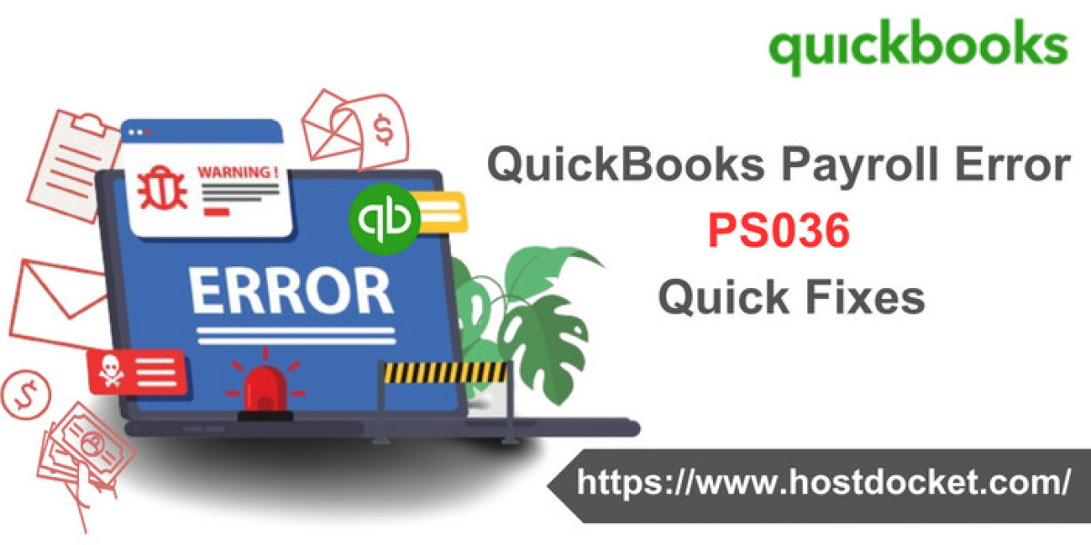 How to Fix QuickBooks Error PS036?