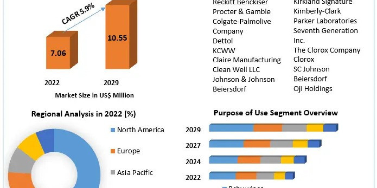 Wet Wipes Canister Market Valuable Shares and Regional Analysis With Industry Forecast To 2030