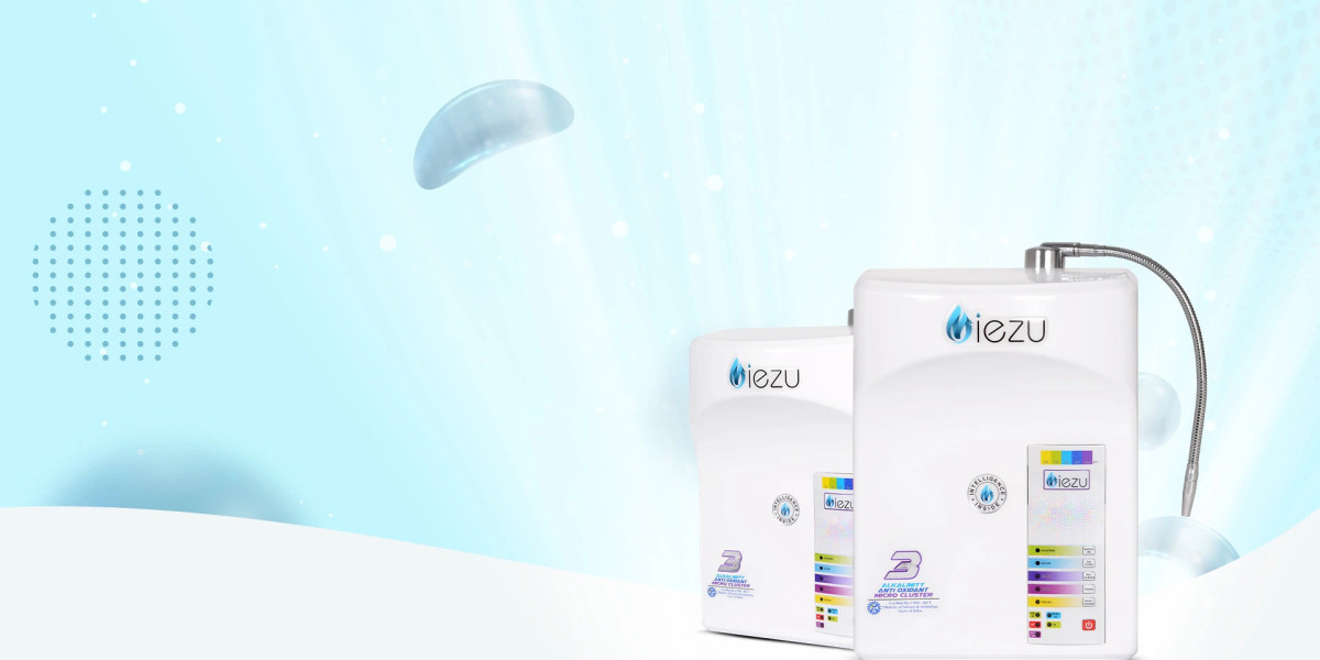 Miezu's Gold Series Water Ionizer Unveiling the Benefits of Alkaline Ionized Water.