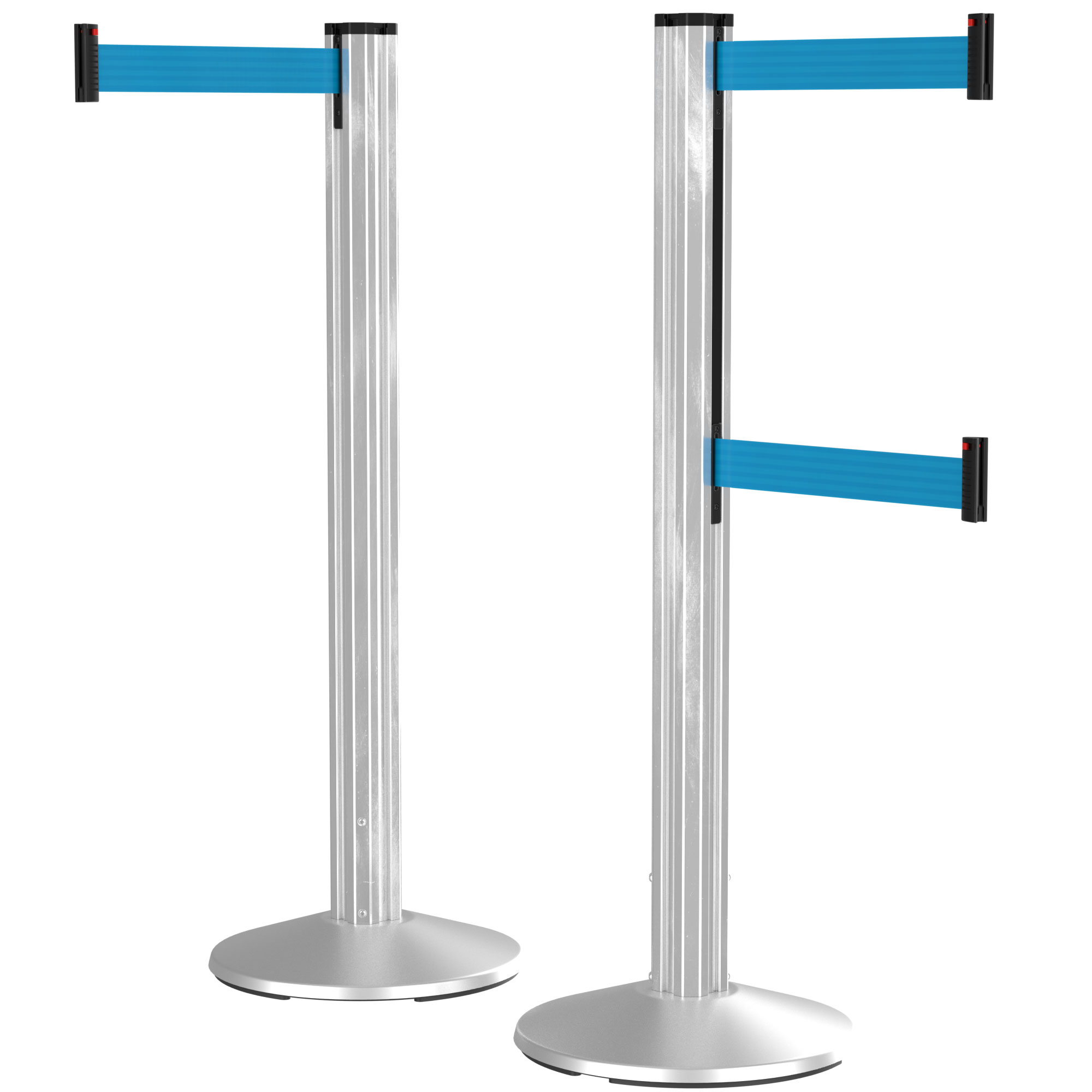 Stanchions | Retractable stanchion | Retractable Metal Stanchions