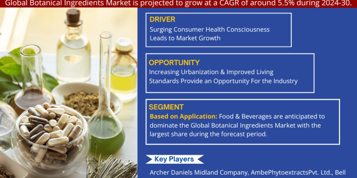 Global Botanical Ingredients Market Trend, Size, Share, Trends, Growth, Report and Forecast 2024-2030