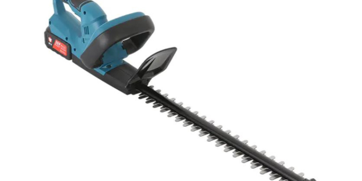 Cordless Long Pole Hedge Trimmer is easier to operate for long periods of time