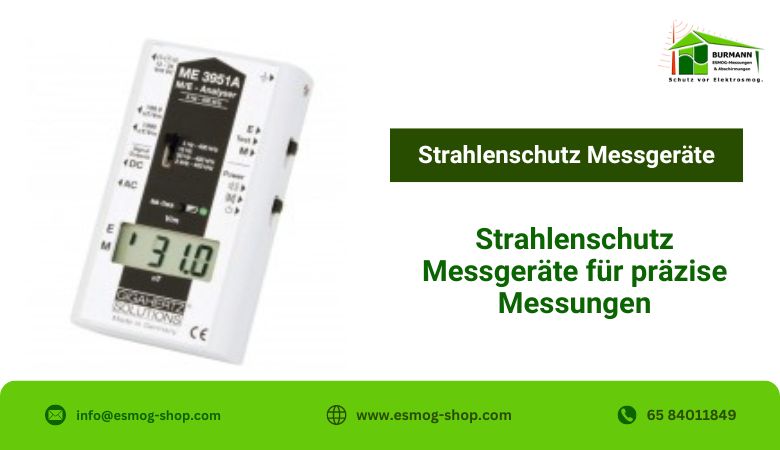 Strahlenschutz Messgeräte für präzise Messungen – Esmog Shop