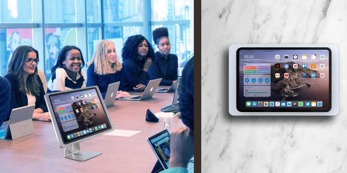 The application of iPad wall mounts in the business sector