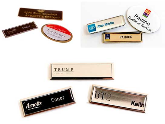 Name Tags | Name Badges | Magnetic Name Badges | Lapel Pins Ireland