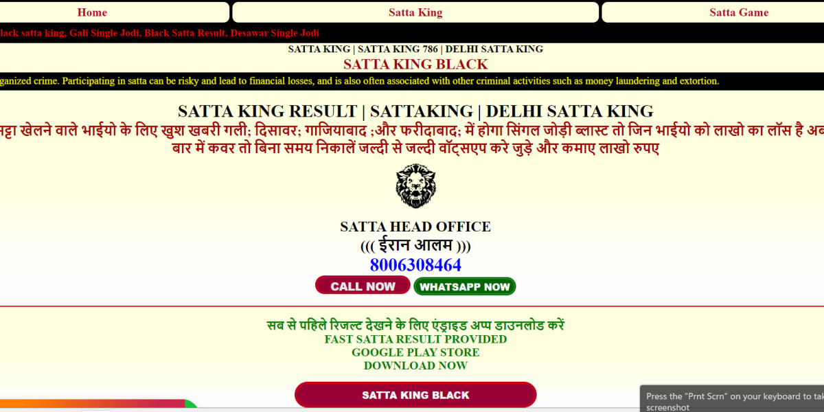 Mastering the Game: Navigating the Intricacies of Satta King