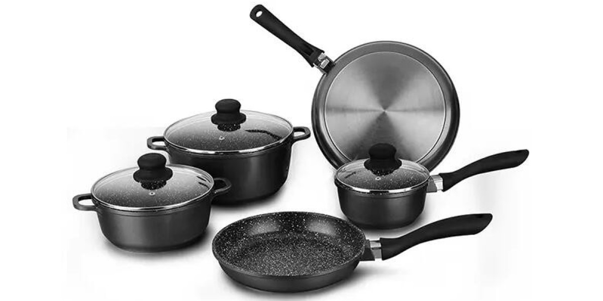 aluminum non stick cookware set helps extend the life of your cookware