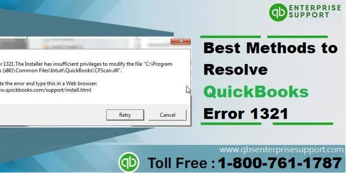 Fix QuickBooks Error 1321: Insufficient Privileges to Modify File