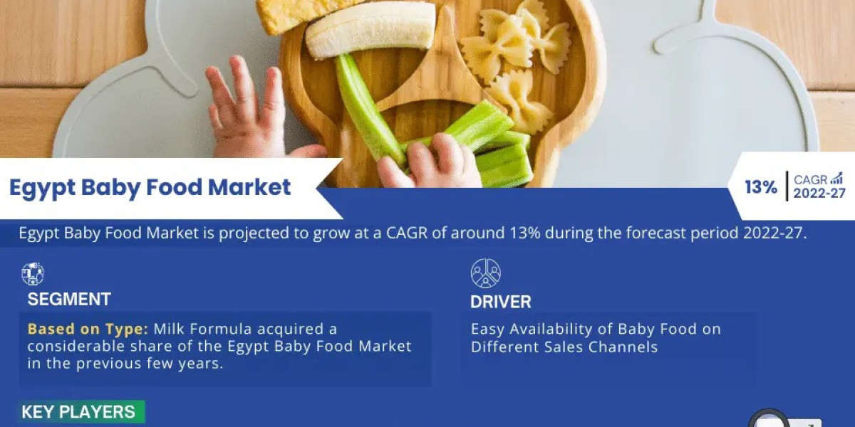 Egypt Baby Food Market Geographical Share, Top Companies Data, New Innovations, Growth Forecast