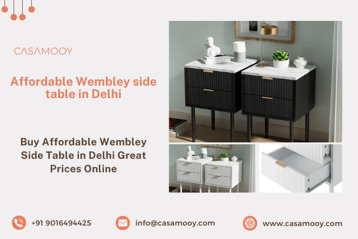 Buy Affordable Wembley Side Table in Delhi Great Prices...