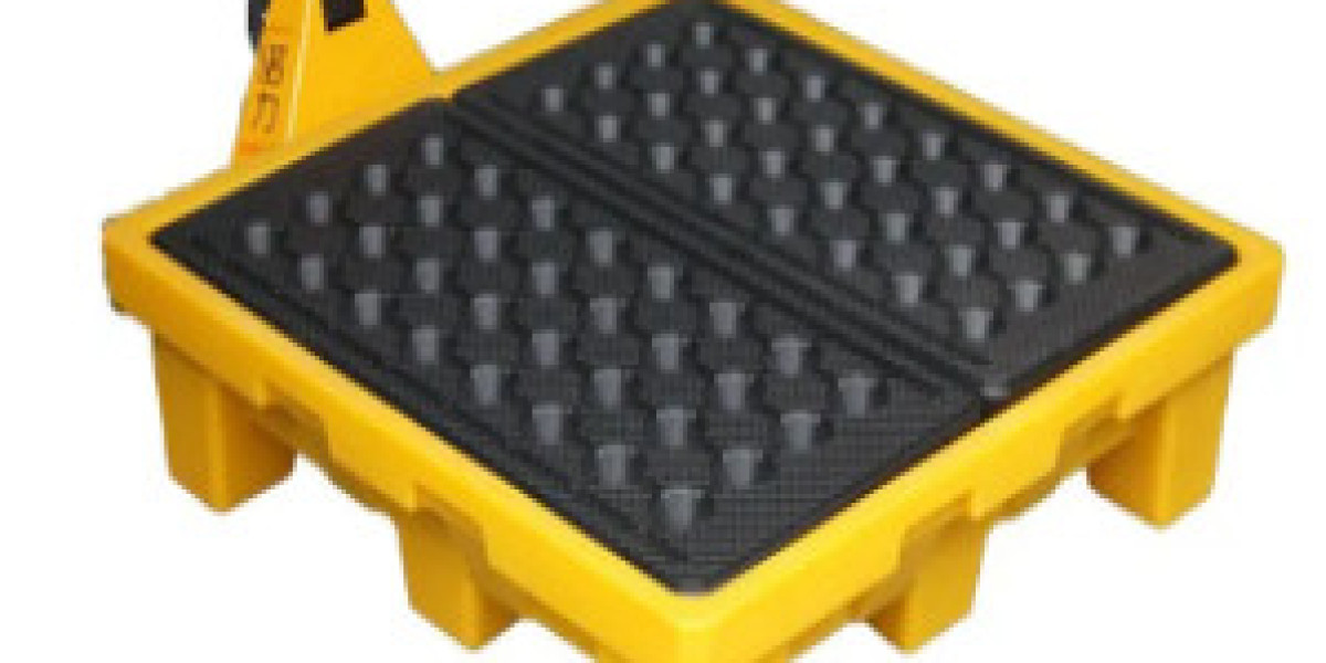Maximize Safety and Efficiency with Our 4 DRUM SPILL PALLET