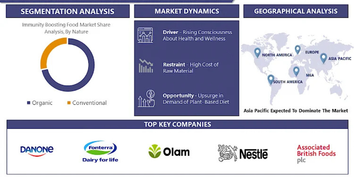Global Immunity Boosting Food Market Trends, Growth, Share, Revenue, CAGR Status, Key Players, Challenges, Business 2024