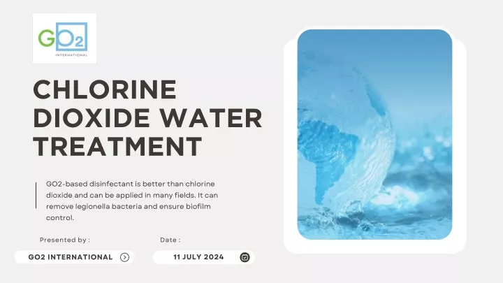 PPT - Chlorine Dioxide Water Treatment PowerPoint Presentation, free download - ID:13386603