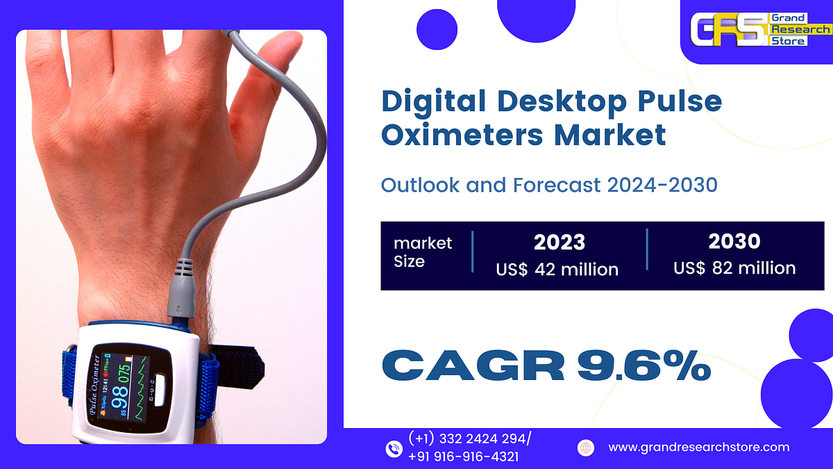Digital Desktop Pulse Oximeters Market, Global Outlook and Forecast 2024–2030 | by Naikdipti | Jul, 2024 | Medium