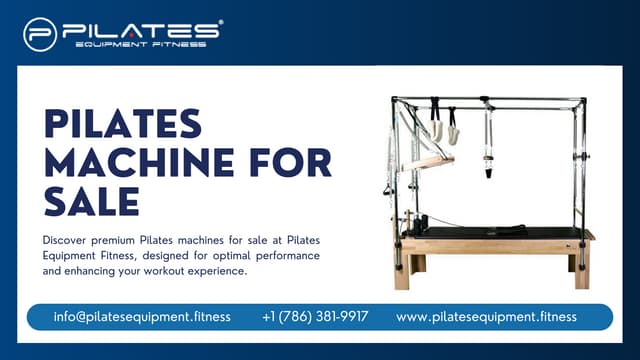 Pilates Machine For Sale Pilates Equipment Fitness.pdf