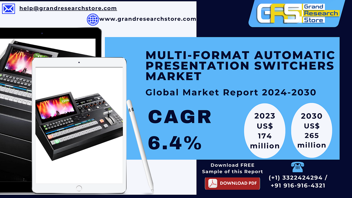 Multi-format Automatic Presentation Switchers Market, Global Outlook and Forecast 2024–2030 - Naikdipti - Medium