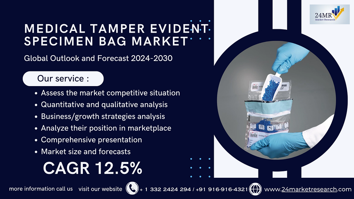 Medical Tamper Evident Specimen Bag Market, Global Outlook and Forecast 2024–2030 - Naikdipti - Medium