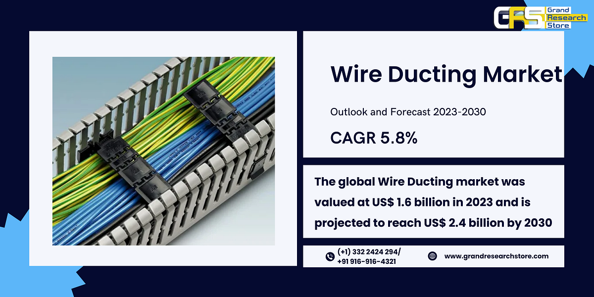 Wire Ducting Market, Global Outlook and Forecast 2024–2030 | by Naikdipti | Jul, 2024 | Medium