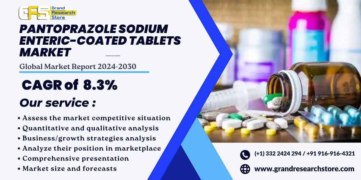Pantoprazole Sodium Enteric-Coated Tablets Market, Global Outlook and Forecast 2024–2030 | by Naikdipti | Jul, 2024 | Medium