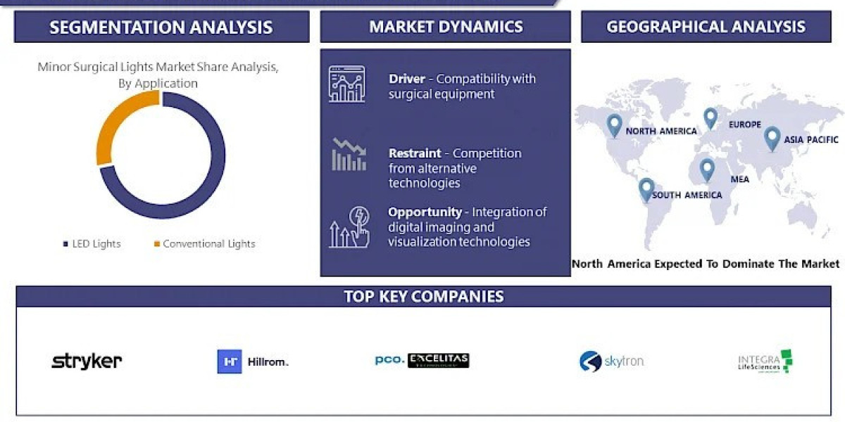 Minor Surgical Lights Market Share, Scope & Challenges to 2032| Stryker Corporation (US), Hill-Rom Holdings, Inc. (U