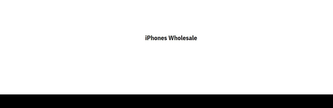 iPhones wholesale Cover Image