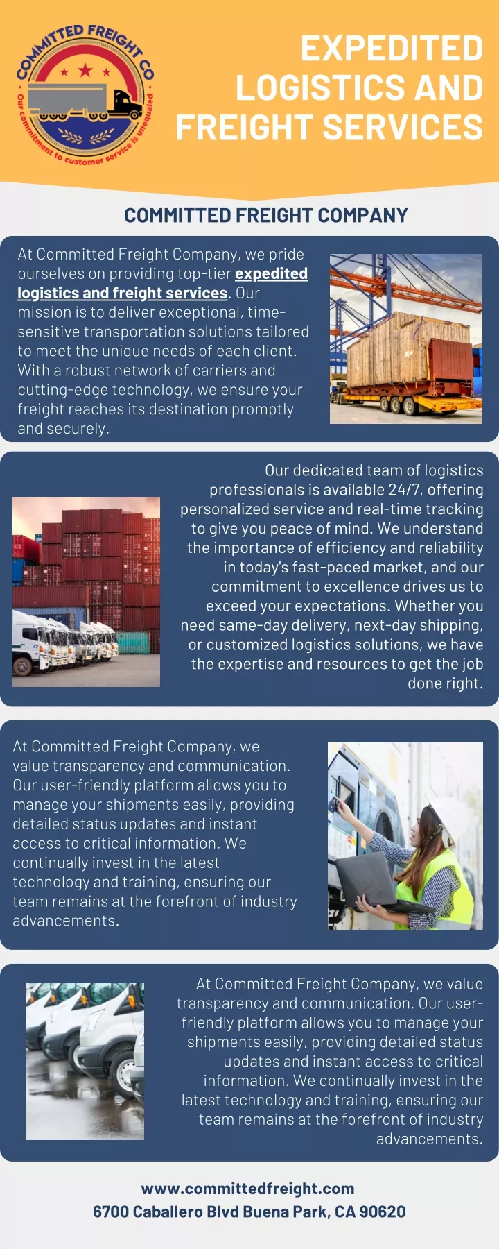 PPT - Expedited Logistics And Freight Services PowerPoint Presentation - ID:13427127