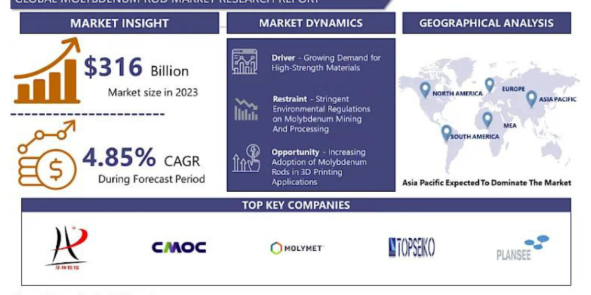 Molybdenum Rod Market: Pricing Analysis and Profitability of 2024–2032