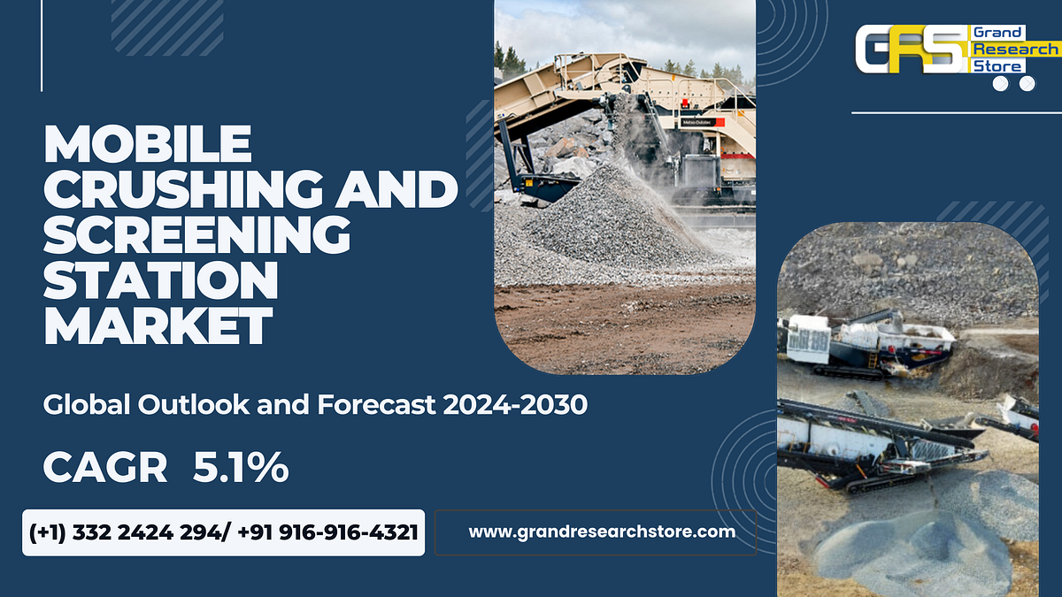 Mobile Crushing and Screening Station Market, Global Outlook and Forecast 2024–2030 | by Naikdipti | Jul, 2024 | Medium