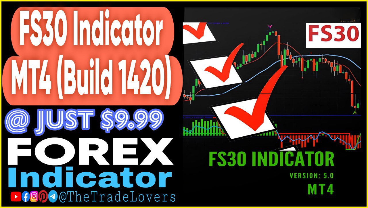 FS30 Indicator MT4 (Works on Build 1420) | Forex MT4 Indicators - Payhip
