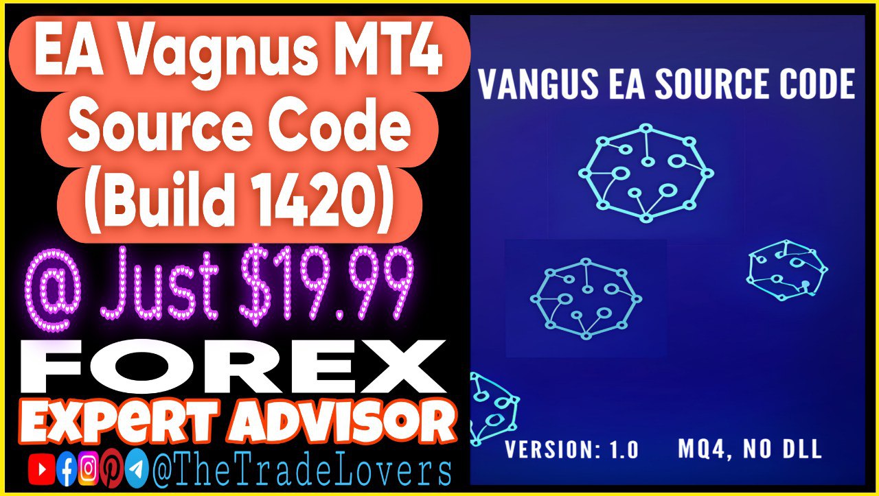Vangus EA MT4 Source Code MQ4 (Works on Build 1420) | Forex Robot | MT4 Expert Advisor - Payhip