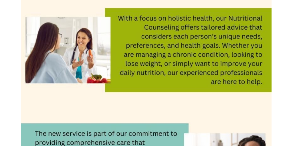 Nutritional Counseling in Indio, CA by Desert Physicalmed - Infogram