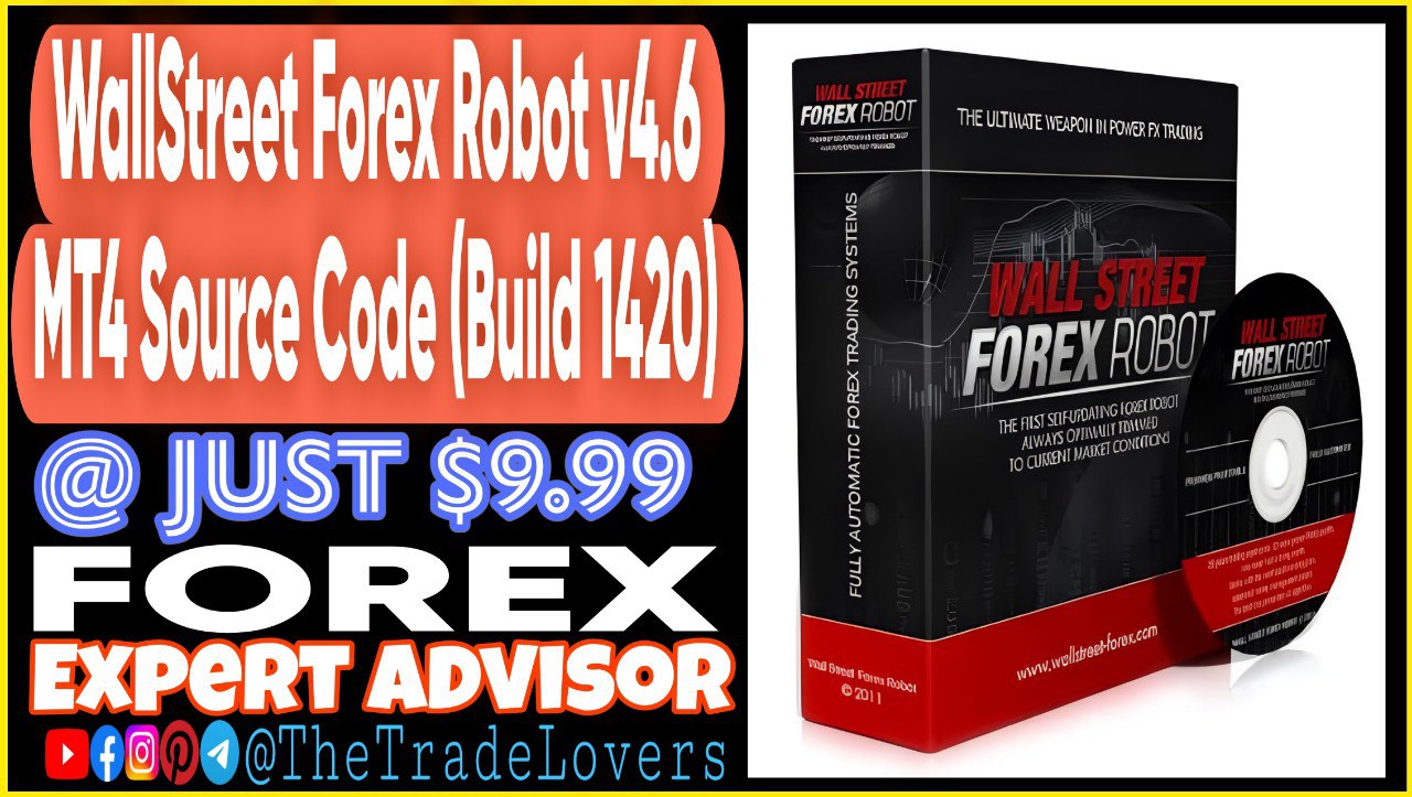 WallStreet Forex Robot V4.6 Source Code MQ4 (Work on Build 1420) | Forex Robot | MT4 Expert Advisor - Payhip