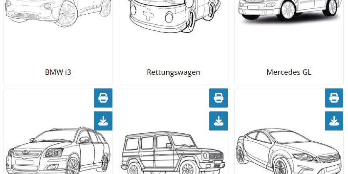 Kostenlose Ausmalbilder für Autos: Entdecke Vorlagen zum Ausdrucken für große und kleine Auto-Fans