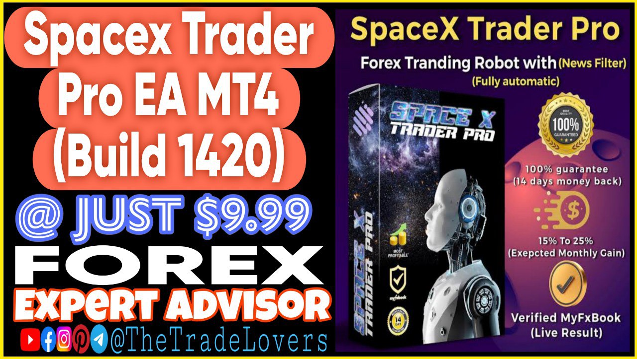 SpaceX Trader Pro EA MT4 (Works on Build 1420) | Forex Robot | MT4 Expert Advisor - Payhip