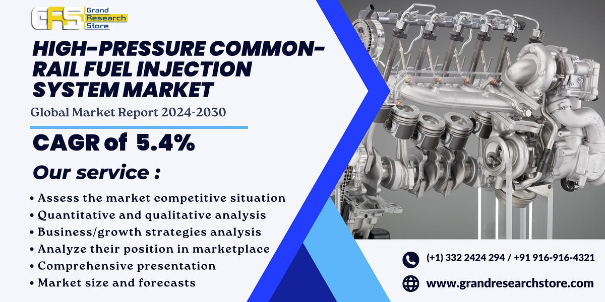 High-Pressure Common-Rail Fuel Injection System Market, Global Outlook and Forecast 2024–2030 | by Naikdipti | Aug, 2024 | Medium