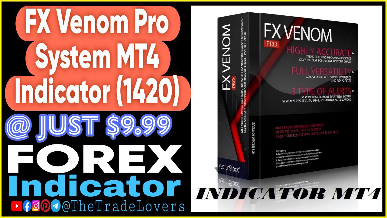 FX Venom Pro Indicator V1.0 MT4 (Works on Build 1420) | Forex MT4 Indicators - Payhip
