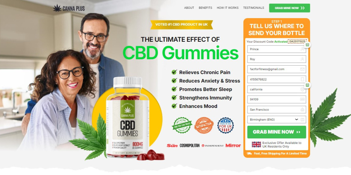 Canna Plus CBD Gummies UK Dragons Den - Try it 100% Risk-Free!