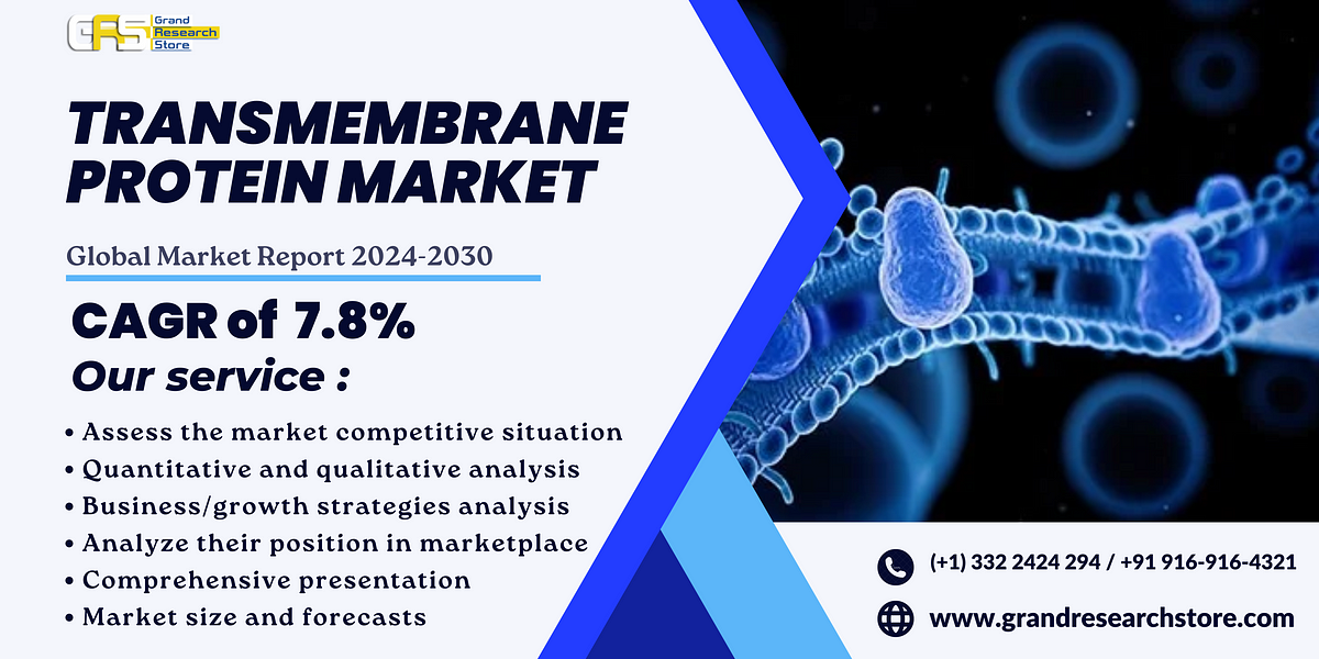 Transmembrane Protein Market, Global Outlook and Forecast 2024–2030 - Naikdipti - Medium