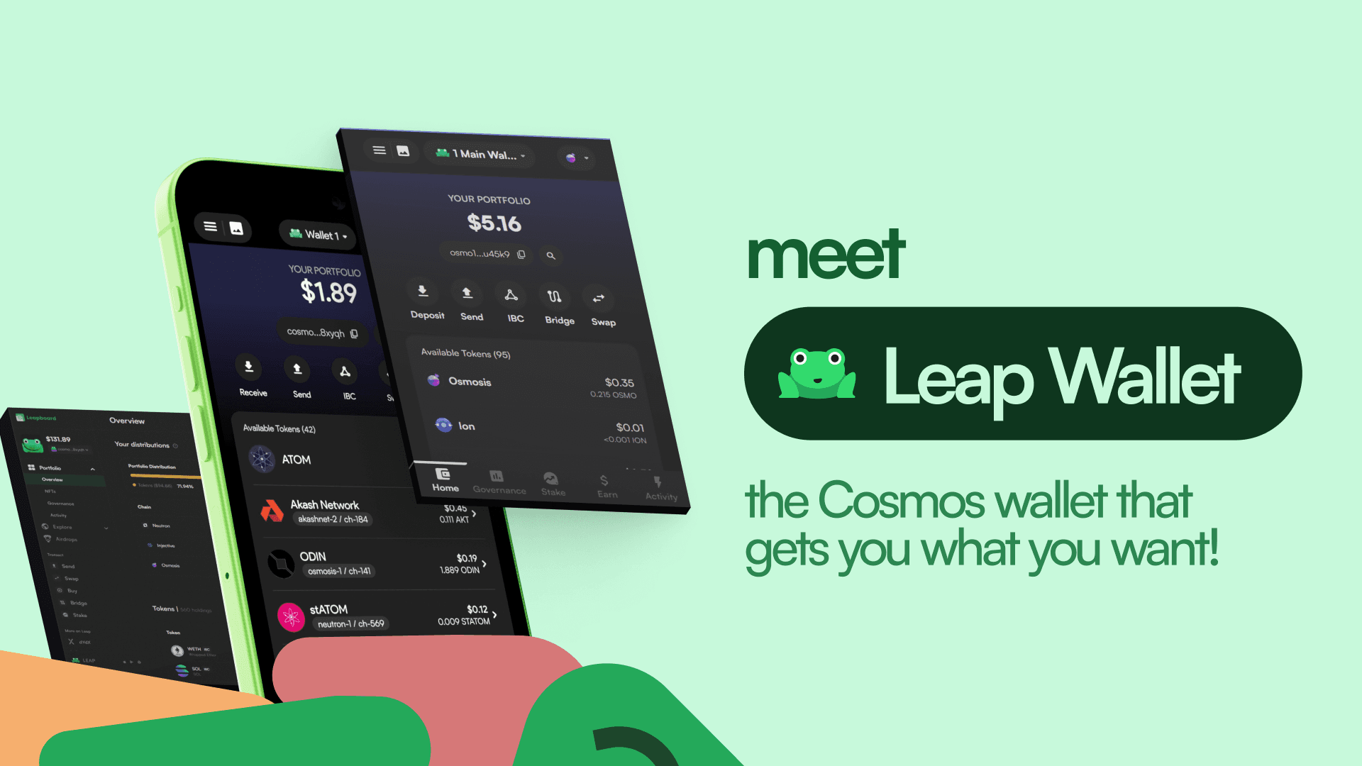 Leap Wallet - For Crypto, NFTs, Staking Rewards, Airdrops