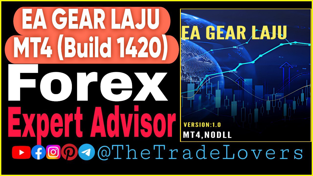 EA GEAR LAJU MT4 No DLL (Work on Build 1420) | Forex Robot | MT4 Expert Advisor - Payhip