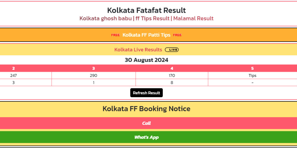 Discover the Ultimate Kolkata FF Result Tips!